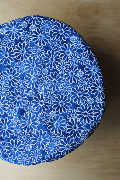 Patriotic Patchwork & Floral Bowl Cover