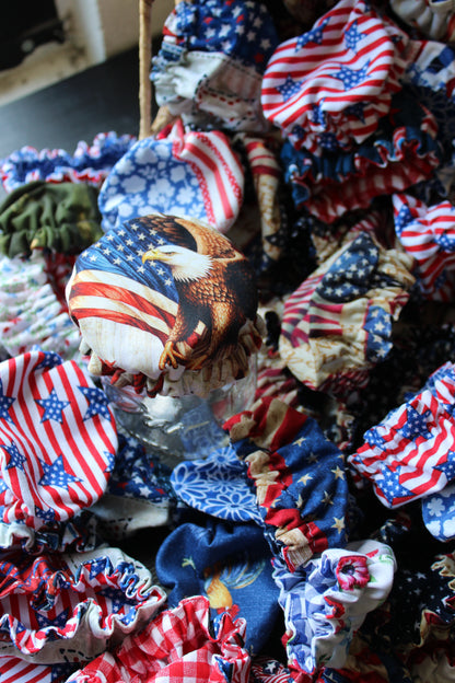 Limited-Edition Americana Collection Mason Jar Covers