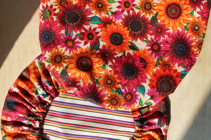 Autumn Blooms Reversible Bowl Cover | Fall Collection