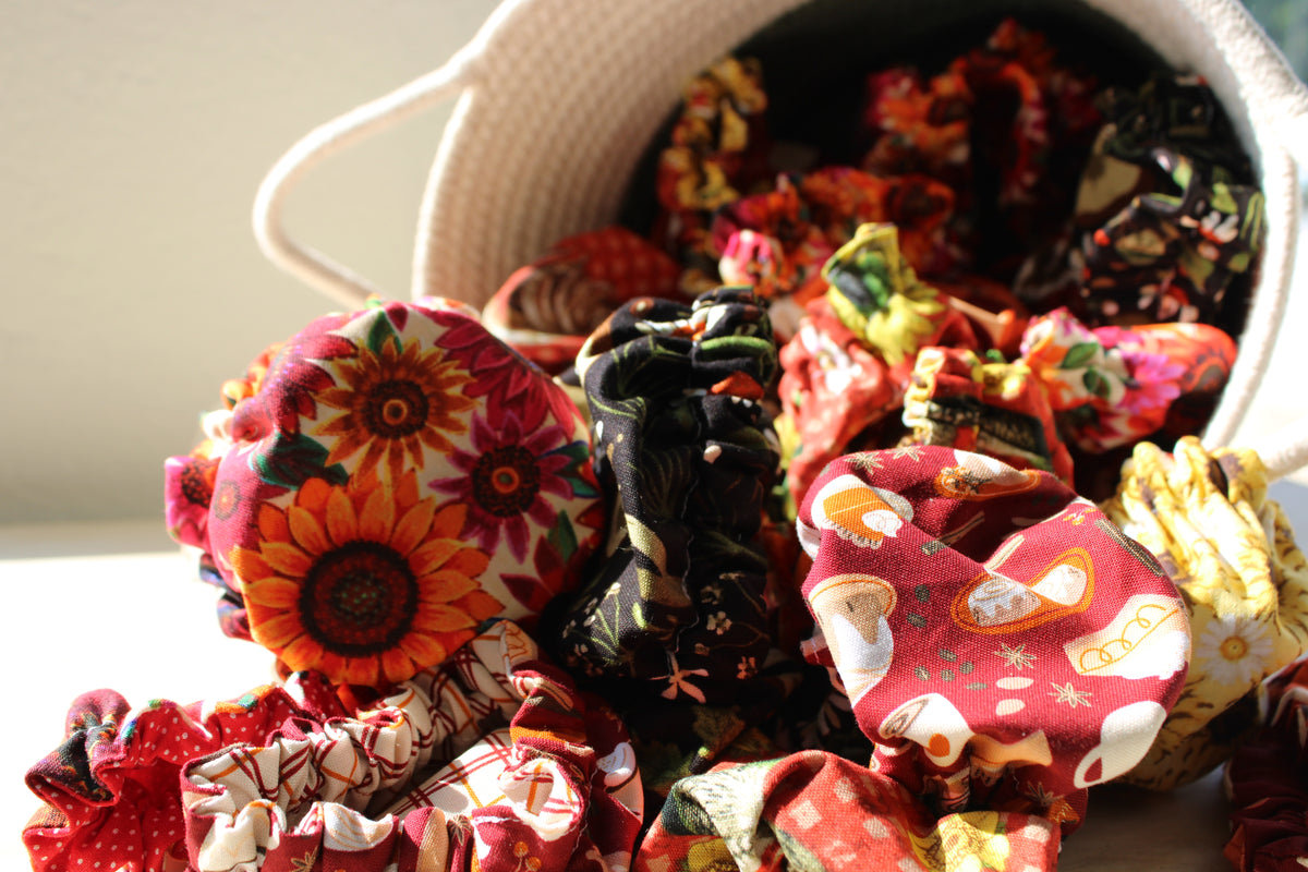 Fall Assorted Jar Covers | Handmade & Reversible