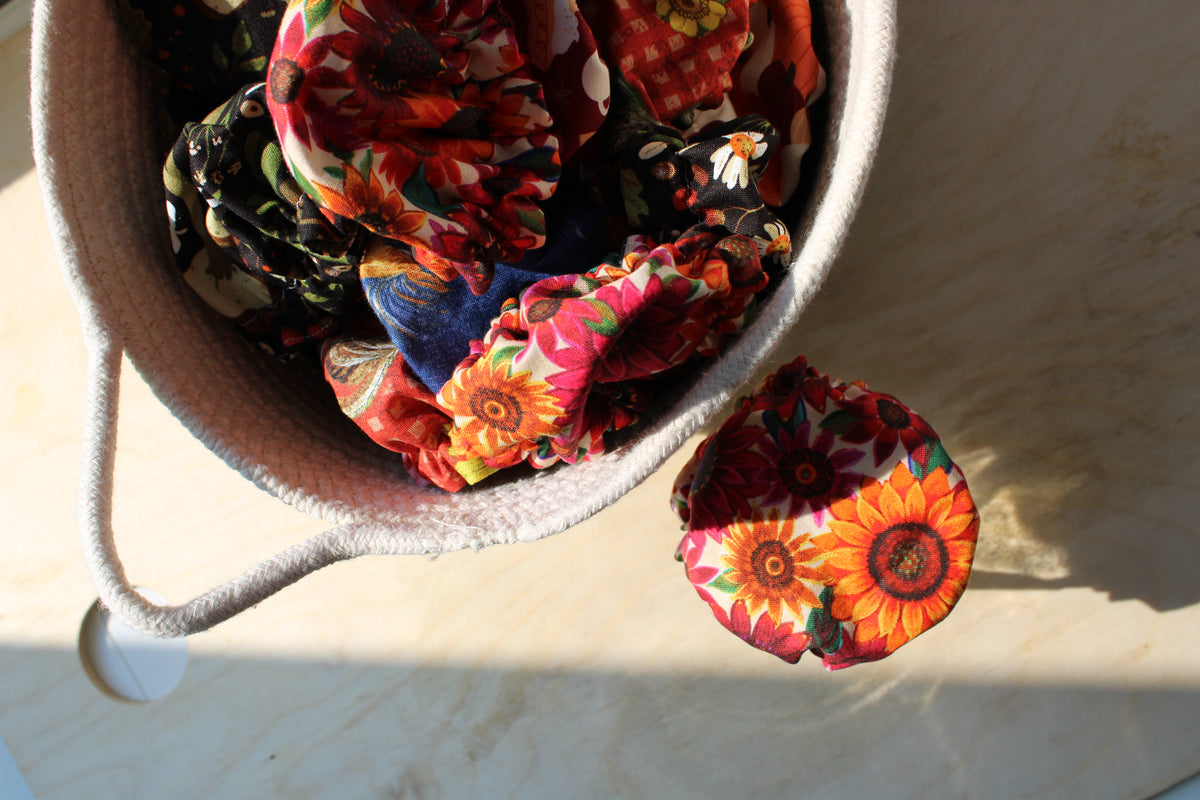Fall Assorted Jar Covers | Handmade & Reversible