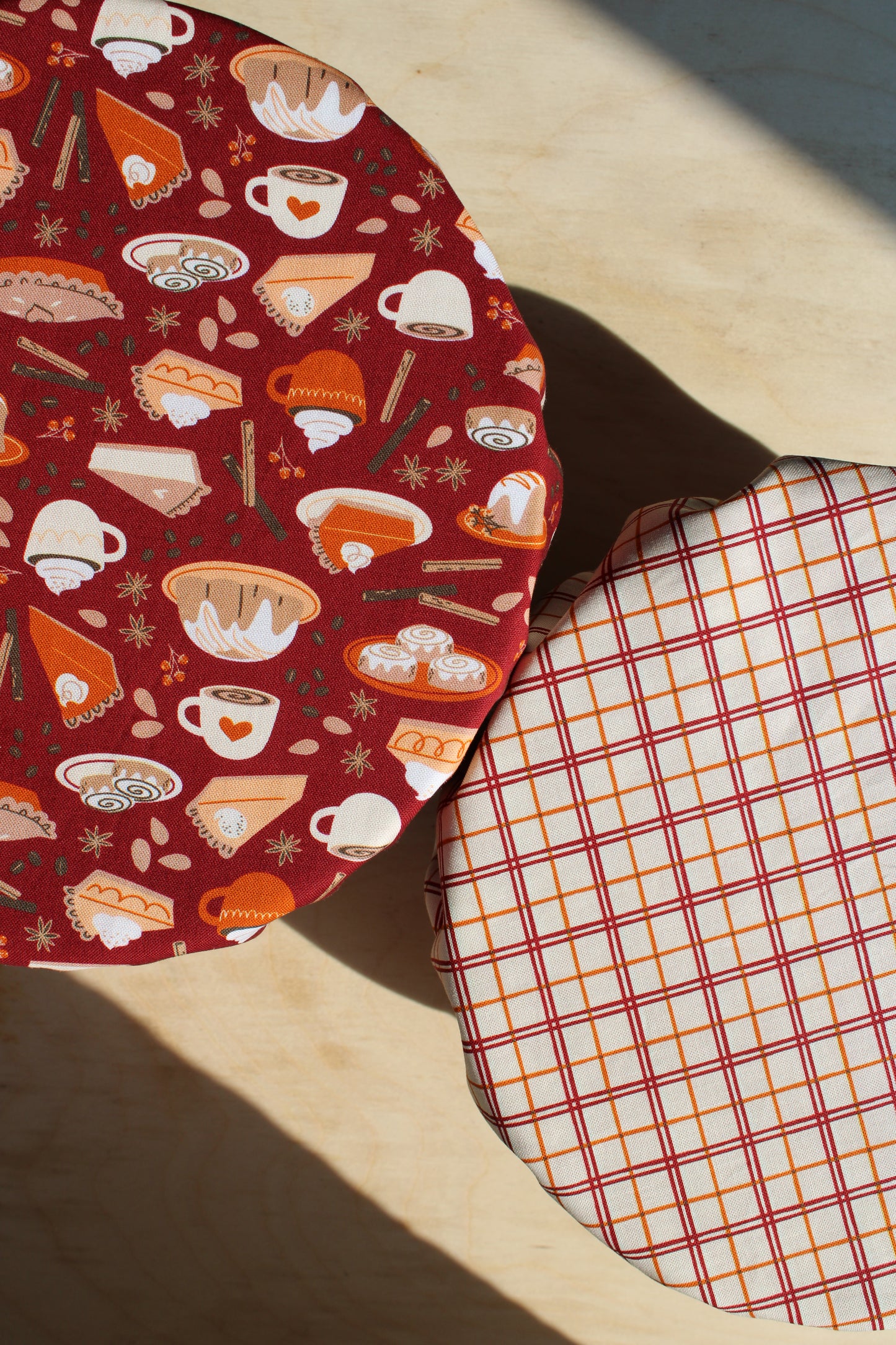 Pie Season Reversible Bowl Cover | Fall Collection