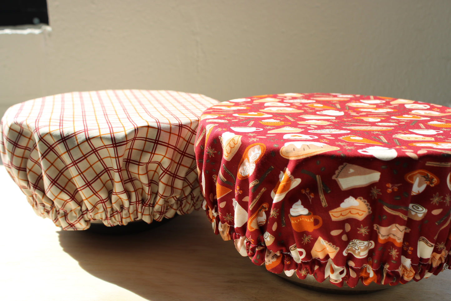 Pie Season Reversible Bowl Cover | Fall Collection