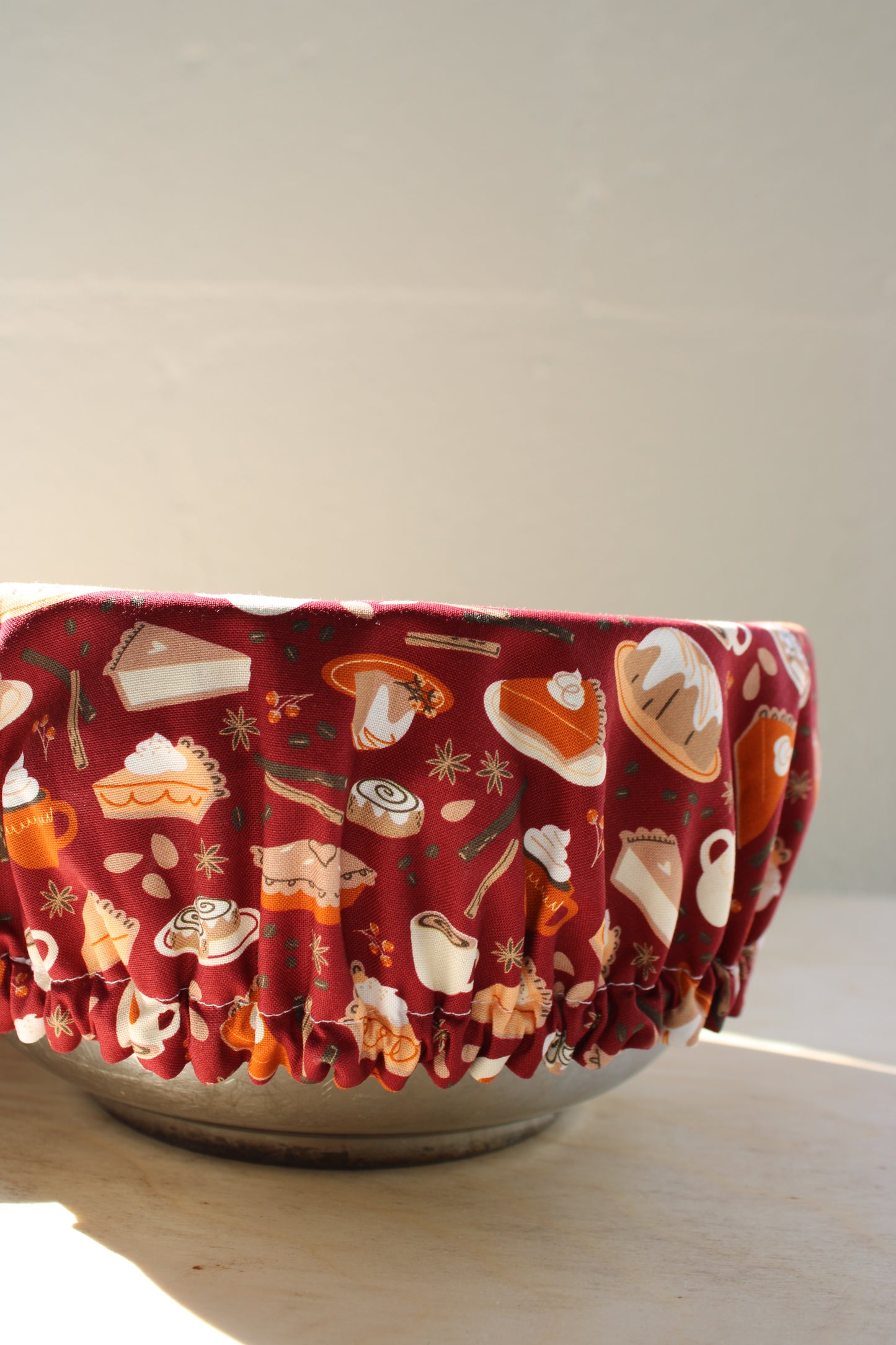 Pie Season Reversible Bowl Cover | Fall Collection