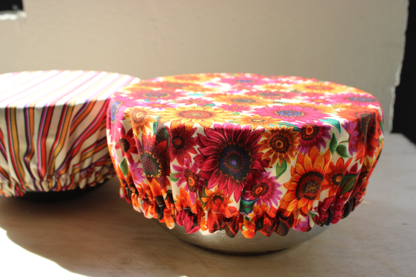 Autumn Blooms Reversible Bowl Cover | Fall Collection