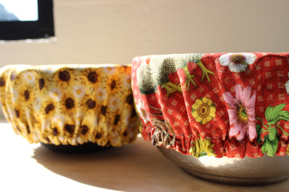 Harvest Hen Reversible Bowl Cover | Fall Collection
