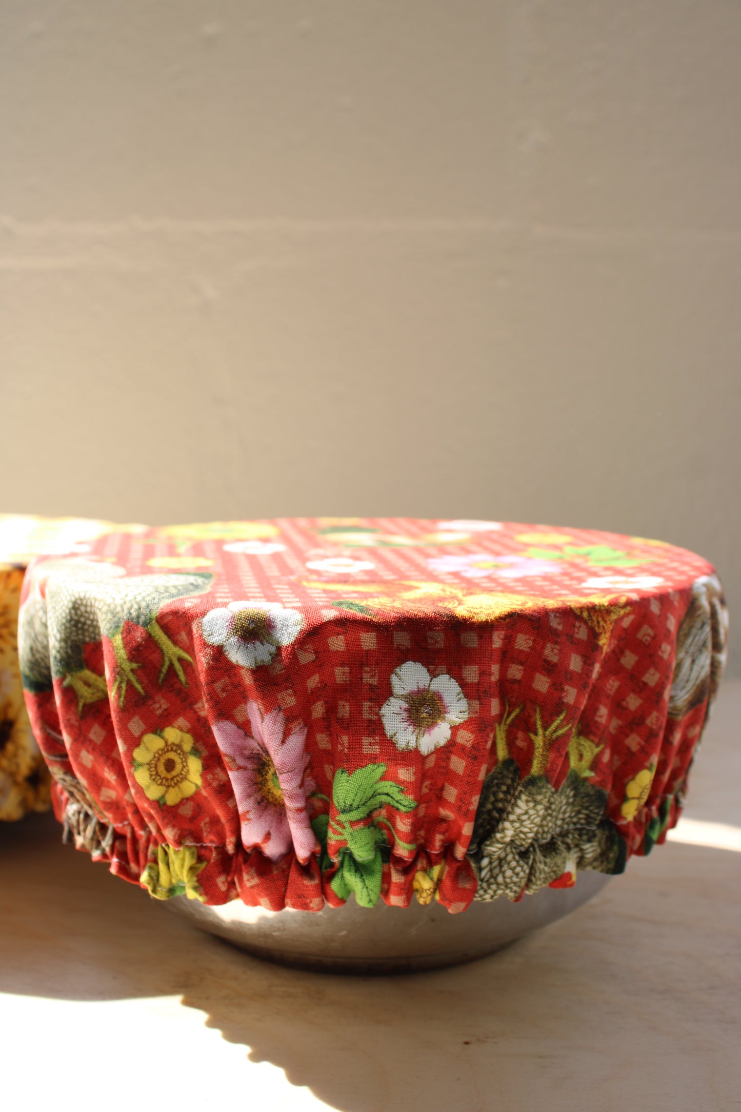 Harvest Hen Reversible Bowl Cover | Fall Collection