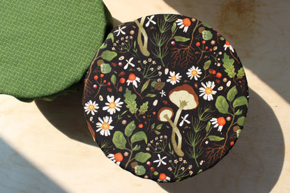 Woodland Forage Reversible Bowl Cover | Fall Collection