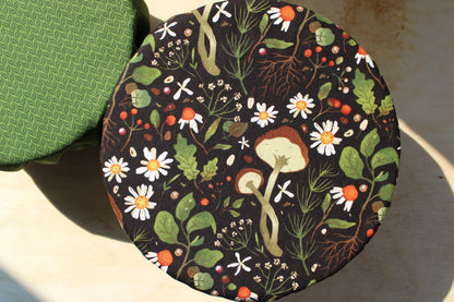 Woodland Forage Reversible Bowl Cover | Fall Collection