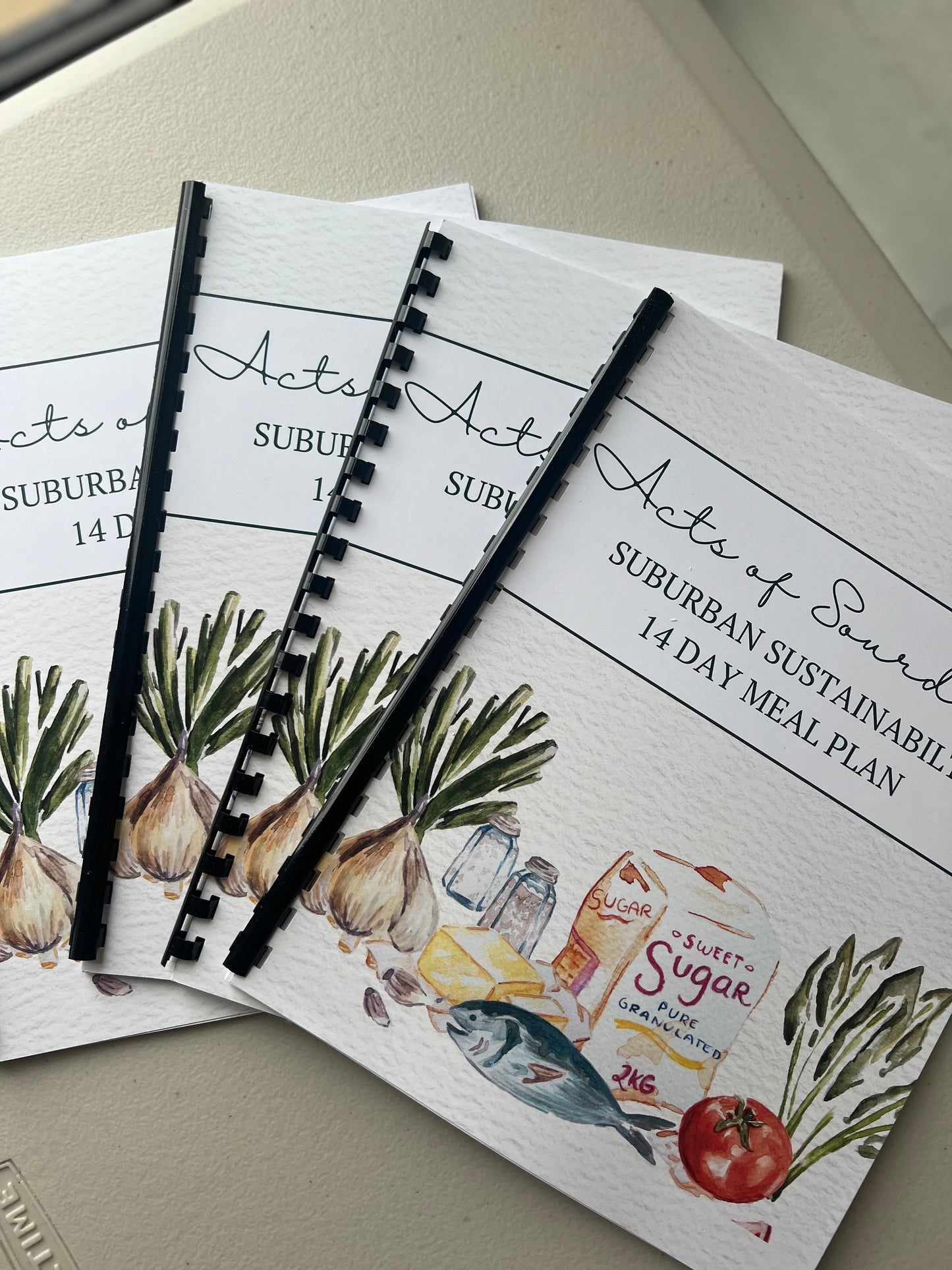 Suburban Sustainability *PRINTED* 14 Day Meal Plan (With Free Digital Download)