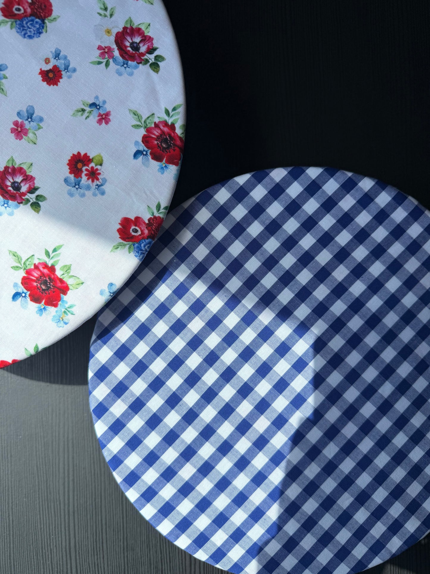 Americana Floral Bowl Cover | Reversible Sourdough Cover