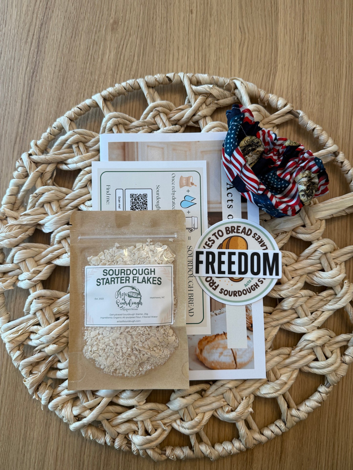 Limited-Edition Americana Sourdough Starter Kit for Beginners