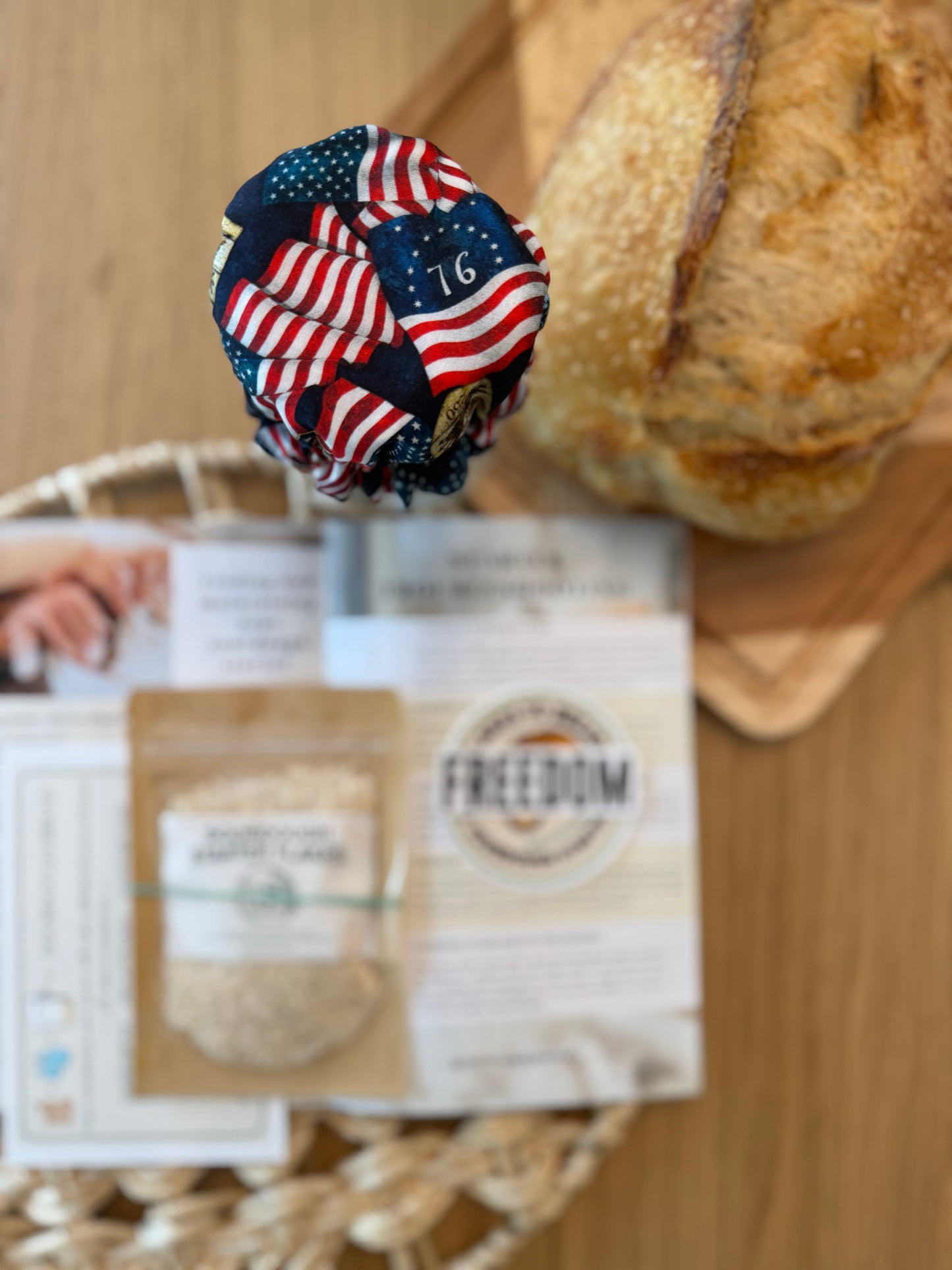 Limited-Edition Americana Sourdough Starter Kit for Beginners