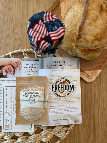 Limited-Edition Americana Sourdough Starter Kit for Beginners