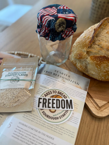 Limited-Edition Americana Sourdough Starter Kit for Beginners