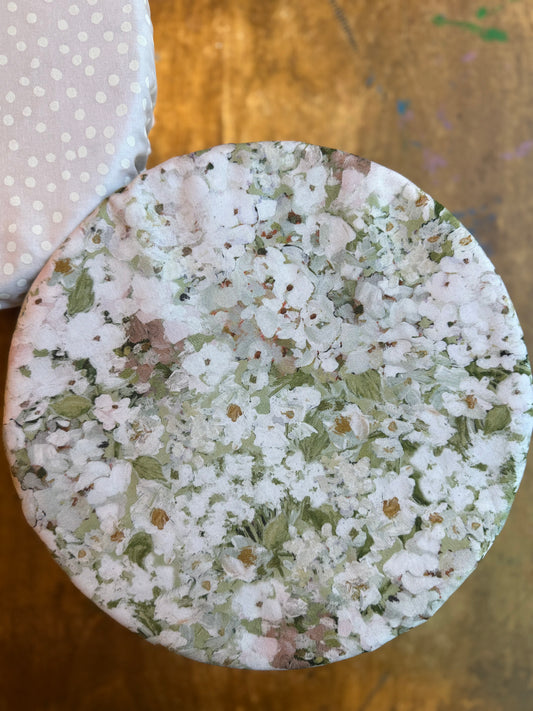 Cottage Garden Reversible Bowl Cover