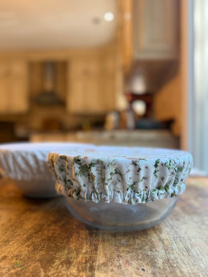 Cottage Garden Reversible Bowl Cover