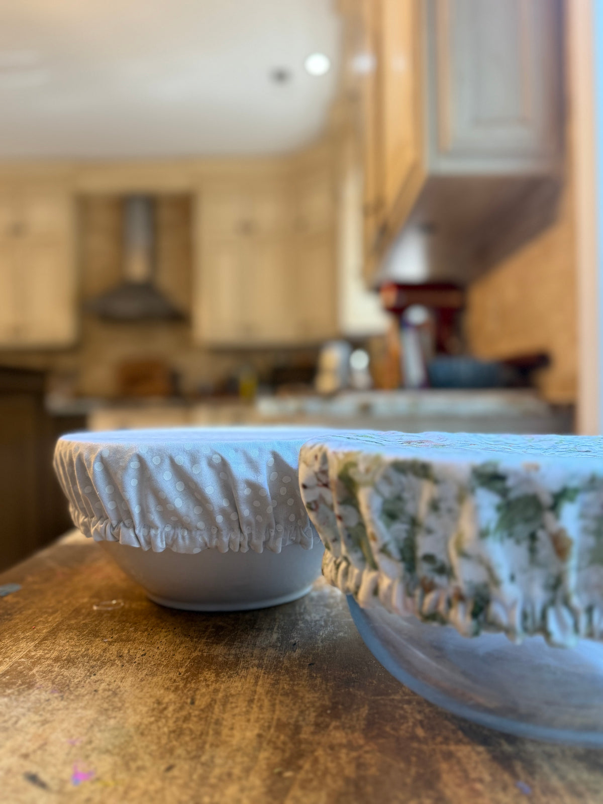 Cottage Garden Reversible Bowl Cover