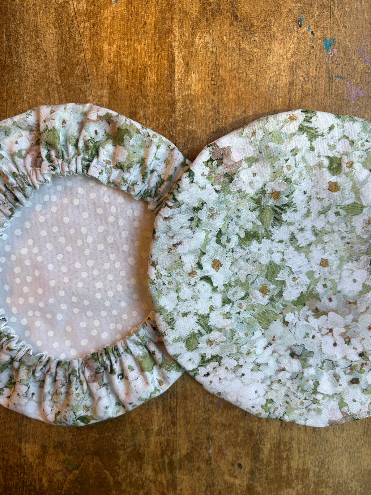 Cottage Garden Reversible Bowl Cover