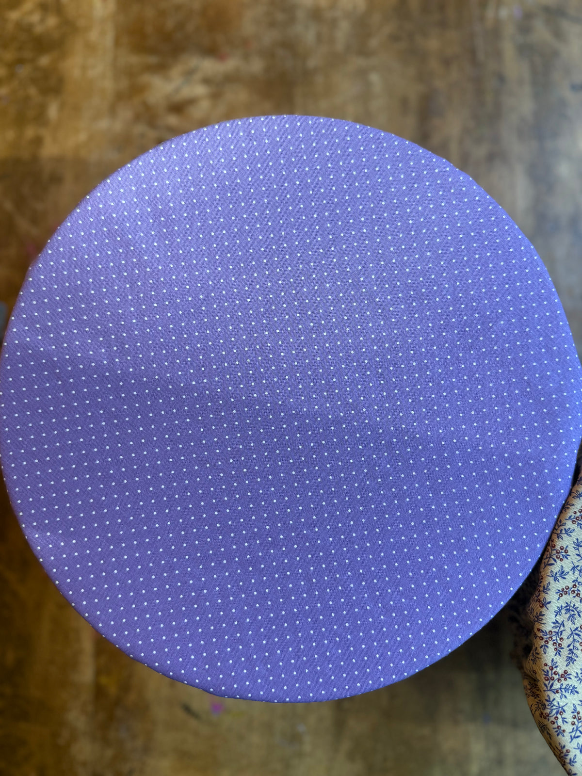 Bluebell & Lavender Reversible Bowl Cover