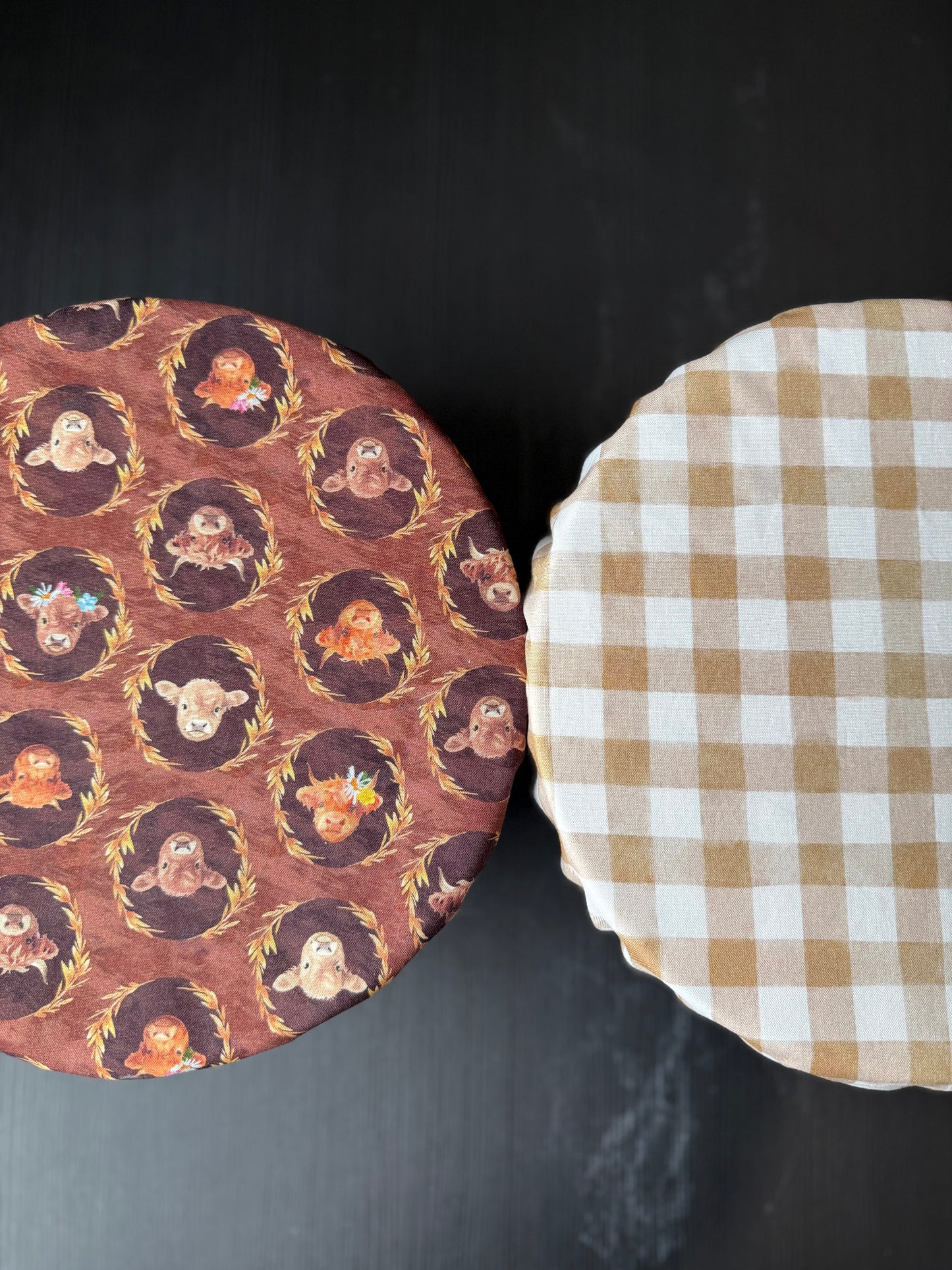 Highland Cow Bowl Cover – Highland Hooves Collection