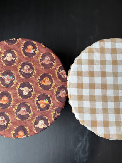 Highland Cow Bowl Cover – Highland Hooves Collection