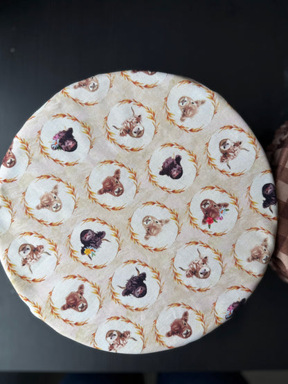 Highland Cow Bowl Cover – Highland Hooves Collection