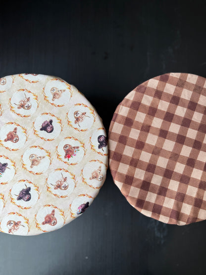 Highland Cow Bowl Cover – Highland Hooves Collection