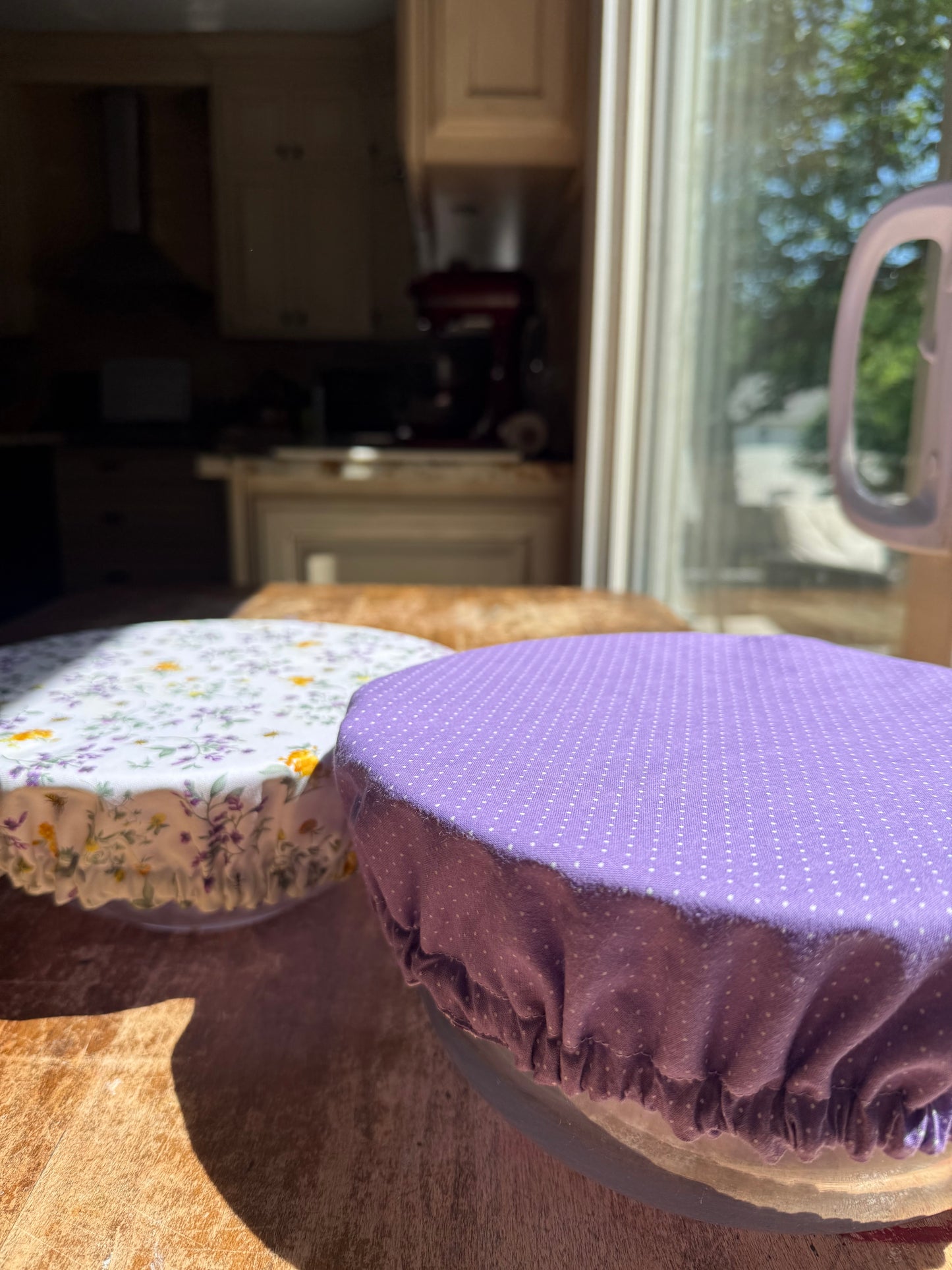 Lavender & Wildflower Reversible Sourdough Bowl Cover