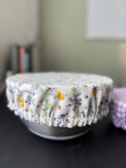Lavender Meadow Reversible Bowl Cover