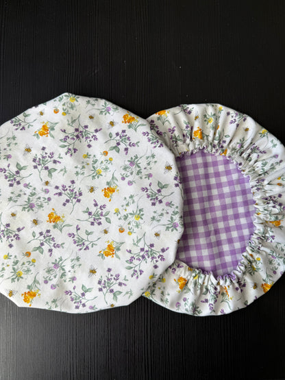 Lavender Meadow Reversible Bowl Cover