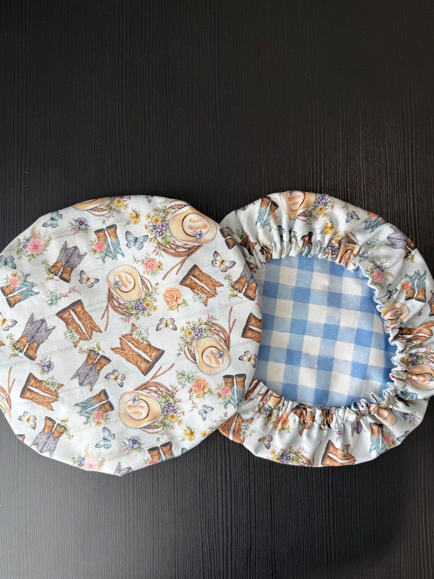 Reversible Cotton Bowl Cover - The Ranch Collection