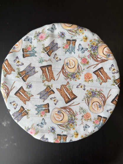 Reversible Cotton Bowl Cover - The Ranch Collection