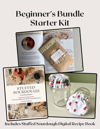 Sourdough Starter Beginner’s Kit + Digital Recipe Book