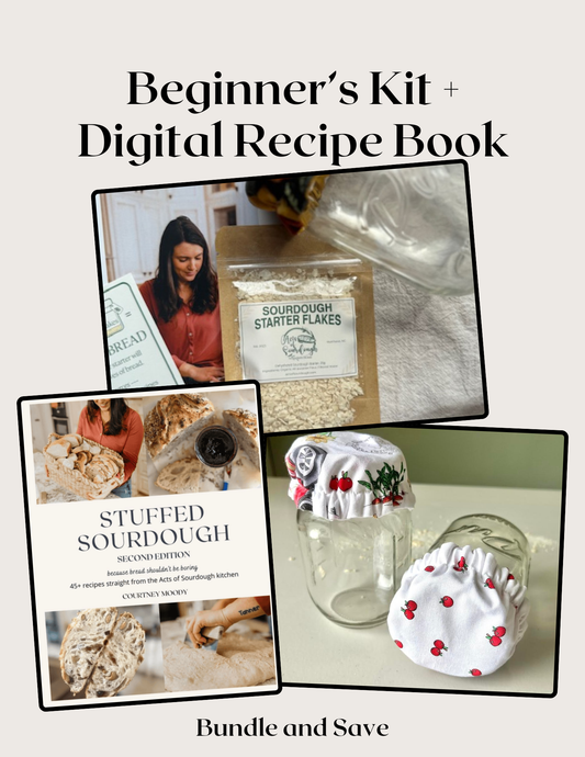 Sourdough Starter Beginner’s Kit + Digital Recipe Book