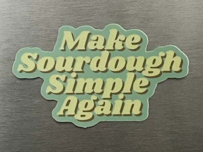 Sourdough Sticker Bundle – Set of 5 Die-Cut Favorites