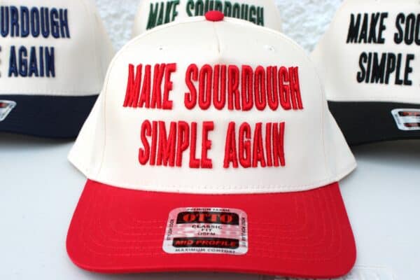 "Make Sourdough Simple Again" Hat - Image 2