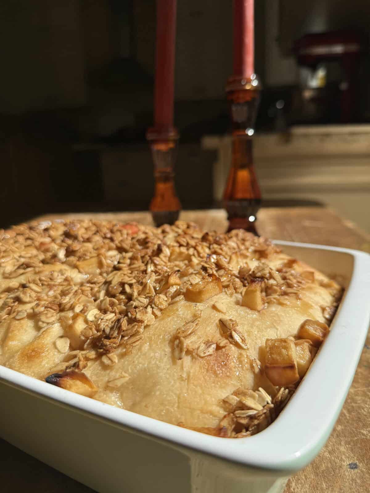 Apple Cobbler Focaccia